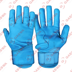 Dernière conception de gants de frappe de baseball abordables pour adultes et jeunes de couleur noire de qualité supérieure - Product Image 3
