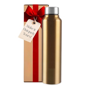 Curvy Stainless Steel <b>Bottle</b> <b>1</b> <b>Litre</b> Available All Drinkware Article for Return Gifts Health Benefited for Sell At Best Price - Product Image 5