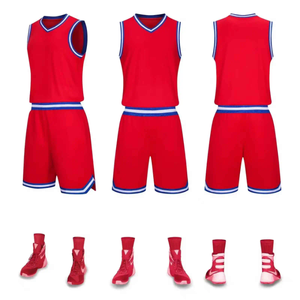 Maillots de basket-ball de rue imprimés par sublimation de haute qualité en gros, uniformes de basket-ball en polyester OME - Product Image 4