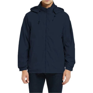 เสื้อกันลมโพลีเอสเตอร์สำหรับทุกเพศ, เสื้อกันฝนและป้องกันรังสียูวีเสื้อโค้ทกันน้ำระบายอากาศได้ดีสำหรับออกกำลังกาย - Product Image 1