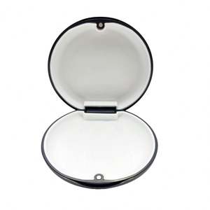 Boîte d'aligneur orthodontique magnétique <span class=keywords><strong>dentaire</strong></span>, forme ronde, produit d'hygiène buccale en plastique avec miroir, coussin pour les dents, multifonctionnel - Product Image 6