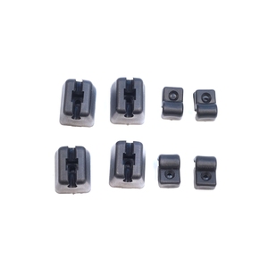 Juego de soportes de abrazaderas de guardabarros con rodamientos para rejilla delantera de faro y señal de giro BSR558-2 para Clase G W460 W461 0009952820 000811124 - Product Image 1