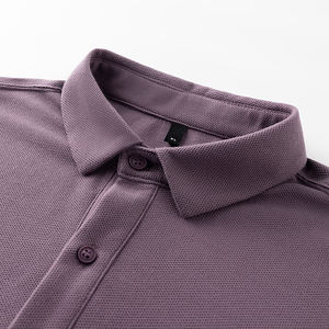 100% coton polyester biologique pour hommes pour Polo T-Shirt Logo personnalisé Techniques respirant à manches courtes tricoté pour Polo - Product Image 2