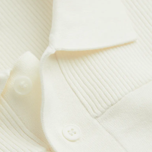 Nuevo modelo de tu propia marca para hombre de punto sólido para camisa de manga corta de secado rápido personalizable Casual Golf camiseta - Product Image 5