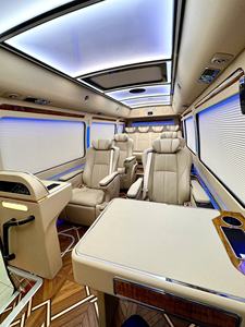 Minibús VIP de Lujo 2026 - Gris Metálico Plateado, Motor Diésel/Gasolina, Volante a la Izquierda, Transmisión Automática, Emisión Euro V, Listo para Exportación - Product Image 4