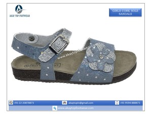 รองเท้าแตะทำจากไม้ก๊อกมีลักษณะสวยงามรองเท้าแตะพื้นไม้ก๊อกสังเคราะห์ด้านบนน้ำหนักเบามีสีชมพูและสีขาว - Product Image 4