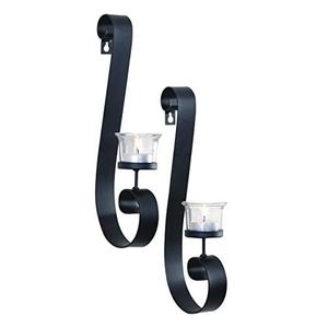 Portavelas decorativo para el hogar, vela metálica confiable para colgar en la pared, tarro de vela de alta calidad estándar disponible - Product Image 1