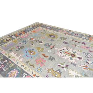 Alfombras de lana hechas a mano de la mejor calidad, alfombras antideslizantes Oushak turcas, pila cortada para uso doméstico, diseño clásico lavable para sala de estar - Product Image 4