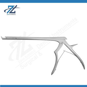 Juego de Instrumentos Quirúrgicos Kerrison Rongeurs, No Desmontables, Manuales, de Acero Inoxidable, Corte Ascendente de 90 Grados, 180 mm (L) x 1 mm (W), con Certificación CE - Product Image 2