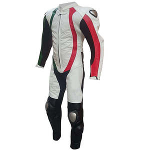 Combinaison de course en coton pour moto d'hiver, conçue pour les pilotes professionnels, offrant une sécurité à haute vitesse et une utilisation en longue durée. - Product Image 4
