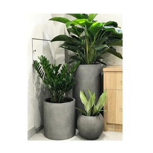 Factory Direct Sales <b>Light</b> Weight Durable Planter Pots Large Round Decorative metal bowl Flower Pots & Planter for Garden - Product Image 5