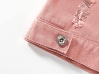 Vestes en jean personnalisées avec broderie sur toute la surface Veste en jean pour femmes vestes en jean avec broderie florale pour femmes