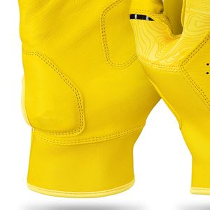 Guantes de Bateo de Béisbol Ligeros y Transpirables de Microfibra, Guantes de Cuero 100% Genuino al por Mayor, Logotipo y Diseño Personalizados - Product Image 2