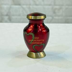 Bronze Tri-band Adult <b>Urns</b> and Keepsake for Human Remains Ashes | Tri Band Funeral <b>Urns</b> for Human Remains - Product Image 3