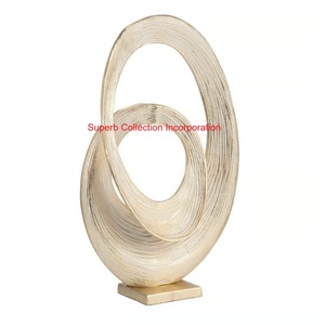 Sculpture décorative de girafe en métal et aluminium doré, animal moderne pour la maison, le salon et le bureau, statue de table élégante, cadeau. - Product Image 6