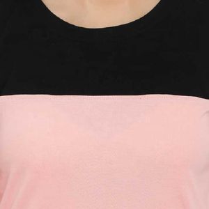 เสื้อยืดลำลองสำหรับผู้หญิงเสื้อยืดสีพื้นน้ำหนักเบาดีไซน์ใหม่ล่าสุด - Product Image 5