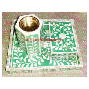 Producto hecho a mano de calidad superior de lujo, el mejor diseño, quemador Bakhoor con materiales de piedras preciosas de nácar, uso para artículos de regalo - Product Image 6