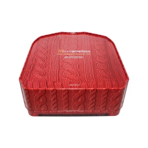 S <b>Christmas</b> Candy & Chocolate Tin <b>Box</b> with Custom Logo-Tinplate Food Packaging - Product Image 3