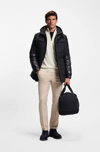 Chaqueta con capucha para hombre de marca privada diseñada para clima frío y exteriores Chaquetas de moda para hombre chaqueta de invierno - Product Image 2