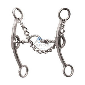 Choix des professionnels Derby Bit 6.75 "Twist Low Port Horse Riding Training Bit Prix de gros Fournisseur en vrac - Product Image 1