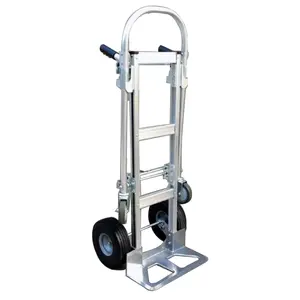 Workzone Aluminum Convertible Hand Truck 2-In-1 Factory Direct Sale