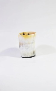 Portavelas de Cuerno de Búfalo Natural de Ágata de Alta Calidad, Decoración Artesanal para Fiestas, Estilo Animal Pulido, Tamaño Mediano - Product Image 2