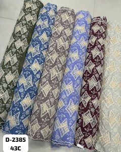 Tela de seda cutwork de calidad estándar para estilizar vestidos tradicionales para mujeres disponibles a precios de exportación desde India - Product Image 4