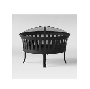 Brasero de jardin en fer moderne et écologique pour la détente du soir, améliorant l'espace extérieur avec une lumière chaude et un design élégant - Product Image 5