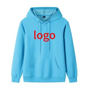 1.Customized Heavyweight Autumn Winter Unisex Fleece Hooded Sweatshirt Slogan Hoodie for Cropped Mens <b>Hoodies</b> 500gsm - Product Image 6