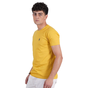 Camiseta deportiva de secado rápido atlética personalizada para hombre, 100% algodón y poliéster, logotipo bordado, diseño liso para imprimir - Product Image 2