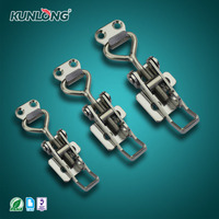 KUNLONG Loquet de compression réglable en acier inoxydable SUS304 ou SPCC avec cadenas Compatibilité SK3-016