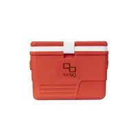 Glacière isotherme Tan90 de 25 litres à motif géométrique, étanche, en plastique, pour le stockage alimentaire, exportation indienne, facile à transporter, pour fleurs et tofu