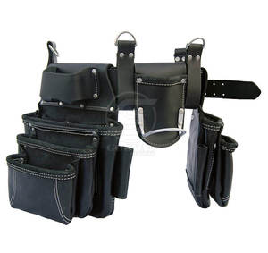 Sacs à outils en cuir de qualité supérieure, couleur unie, prix bas, vente en gros, design personnalisé, best-seller - Product Image 3