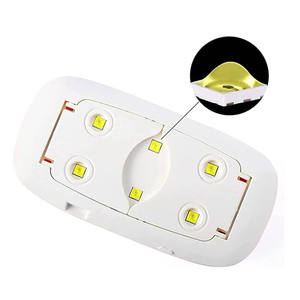 Lampe à ongles UV LED Myrva Mini en plastique, appareil de séchage rapide pour manucure - Product Image 4