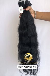 Venta al por mayor 100% Exportación Remy Virgen Cutícula alineada 22 ''Paquetes ondulados Extensiones de cabello de un solo donante Color #1W de proveedor indio - Product Image 4