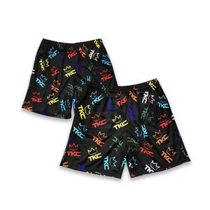 Nueva llegada Pantalones cortos de malla Mejor precio Pantalones cortos de malla Pantalones cortos de entrenamiento de registro personalizado Pantalones cortos de malla para la venta en línea - Product Image 4