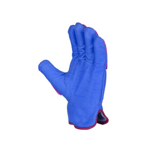 Gants de protection antichocs pour travaux de construction, fabriqués en usine, gants en cuir résistant aux chocs de la meilleure qualité - Product Image 3