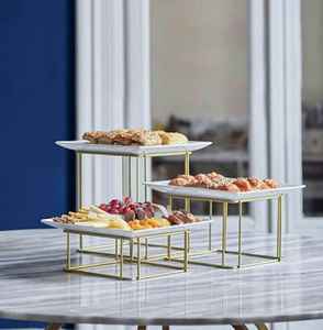 Farmhouse Inspired Metal Cupcake <b>Dessert</b> Display Riser With Durable Construction For Weddings Birthdays And Tea Parties - Product Image 5