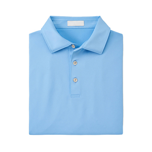 Poly Spandex Blend Custom Blanks Diseñador de los hombres Golf Polo T Shirt De Golf Plain Shirts para hombres Tamaño grande - Product Image 2