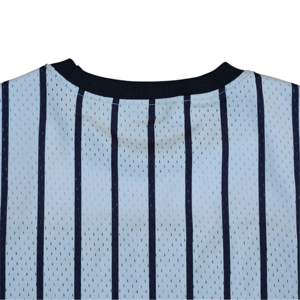 Camiseta de béisbol a rayas-Camiseta de malla Tuk Neutral 11/1 | Letras de chenilla bordadas | Ropa de fraternidad y hermandad - Product Image 4