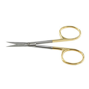 Tijeras oftálmicas de acero inoxidable de grado Médico Quirúrgico Hosanna de alta calidad, juego de fórceps, instrumentos quirúrgicos certificados CE - Product Image 4
