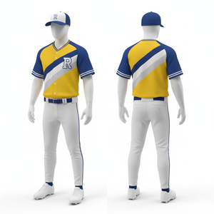 Uniforme de baseball de qualité supérieure, coupe unisexe, tissu en maille, design sublimé, respirant, prêt pour le jeu - Product Image 5