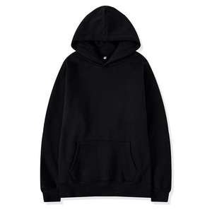 Venta al por mayor llano personalizado impreso bordado 100 algodón hombres Sudadera con capucha sin cuerda unisex pulóver peso pesado hombres sudaderas con capucha - Product Image 4