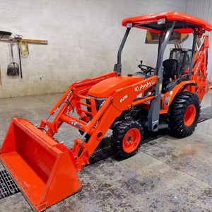 Chargeur de tracteur à roues Kubota B26 4WD pelleteuse multifonctionnelle noyau de moteur automatique y compris pompe roulement de boîte de vitesses 40HP à vendre - Product Image 6