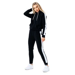 Ropa deportiva de invierno de alta calidad para mujer, chándal estampado de secado rápido de talla grande, conjuntos de ropa deportiva de moda transpirable - Product Image 1