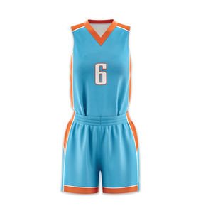 Uniforme de basket-ball réversible pour hommes, respirant, à séchage rapide, maillot et short d'équipe pour le basket-ball scolaire et universitaire - Product Image 2