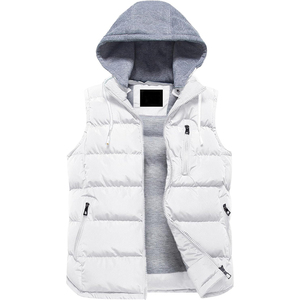 Directo de fábrica hecho de alta calidad completo logotipo personalizado diseño hombres Puffer venta al por mayor nuevo invierno 2025 Puffer chaleco hombres - Product Image 1