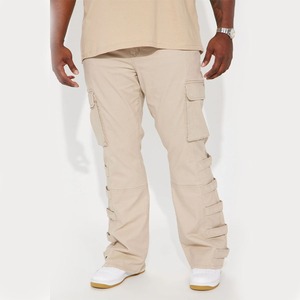 All'ingrosso basso MOQ uomini <span class=keywords><strong>Beige</strong></span> cotone materiale impilato <span class=keywords><strong>pantaloni</strong></span> <span class=keywords><strong>Cargo</strong></span> per la vendita a basso costo uomini traspirante <span class=keywords><strong>pantaloni</strong></span> <span class=keywords><strong>Cargo</strong></span> - Product Image 4