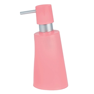 Dispenser di sapone Spirella, collezione MOVE, colore rosa, effetto gelato - Product Image 1