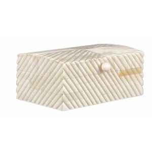 Caja de joyería hecha a mano con incrustaciones de madera y hueso, caja de joyería de resina de madera de alta calidad para mujer, embalaje y venta personalizados - Product Image 1